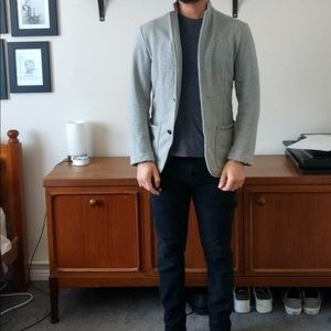 Uniqlo men’s grey blazer